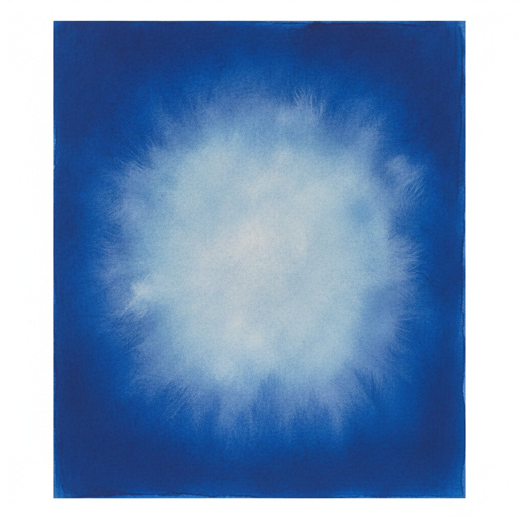 Kobalt kunstprint